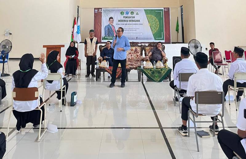 Siswa MAN IC Gowa Ikuti Internalisasi Nilai Moderasi Beragama