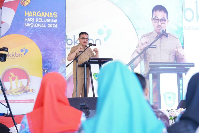 Hadiri Peringatan Harganas, Sekda Sulsel Ajak Kolaborasi Atasi Stunting