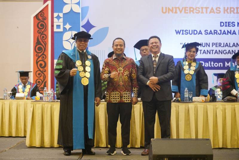Rektor UKI Paulus Sebut Perhatian Andi Sudirman Sulaiman Dalam Dunia Pendidikan Sangat Besar