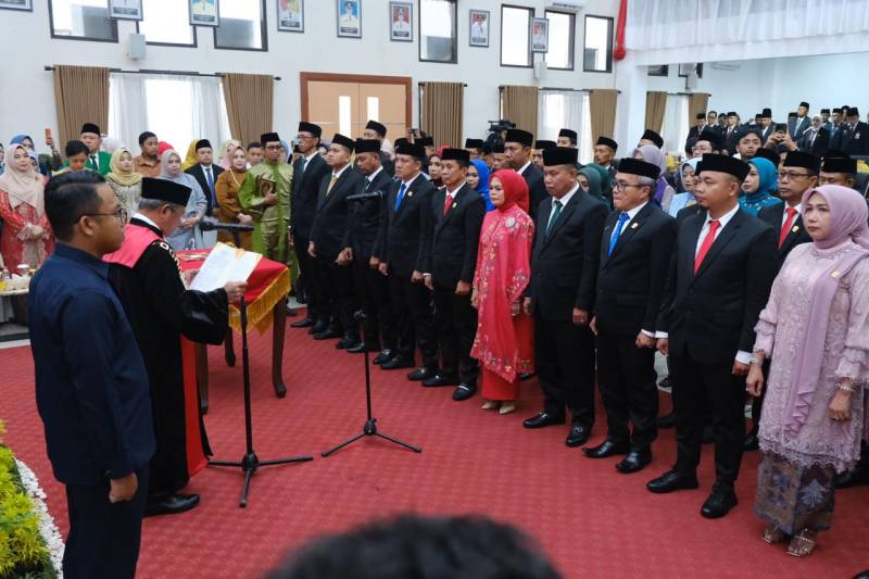 45 Anggota DPRD Gowa Masa Jabatan 2024-2029 Dilantik