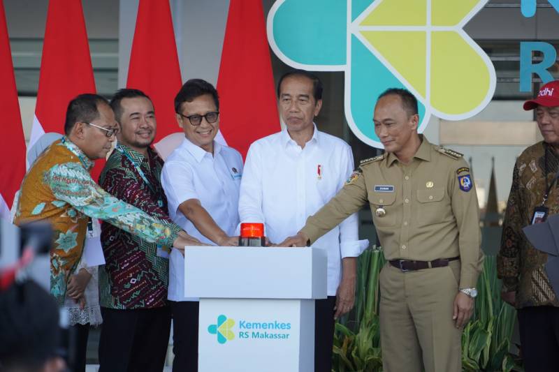 Presiden RI Resmikan RS Vertikal Makassar, PLN Pastikan Pasokan Listrik Tanpa Kedip
