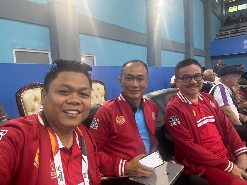 Ketum KONI Sulsel dan Pj Gubernur Pantau Langsung Pertandingan Judo