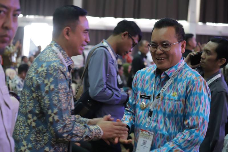 Pj. Bupati Wajo Andi Bataralifu Hadiri Rakornas Bawaslu RI : Jaga Netralitas ASN dan Berikan Hak Suara Kita
