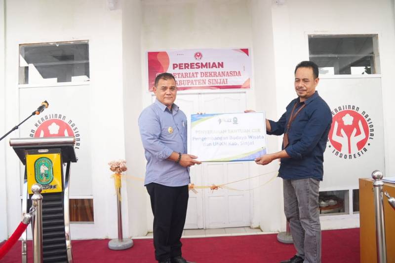 Pemkab Sinjai Terima Bantuan CSR dari Bank Sulselbar