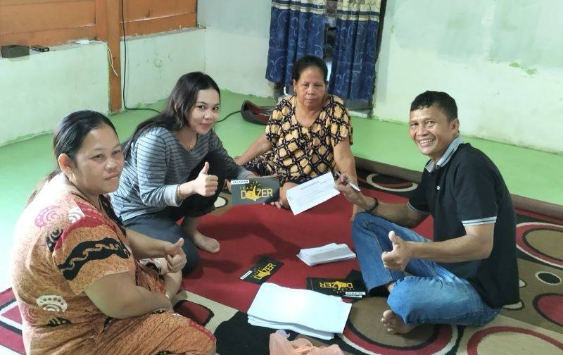 Serentak Hari Ini, 40 Ribu Relawan Dozer Sulsel Sosialisasi Andi Sudirman-Fatmawati
