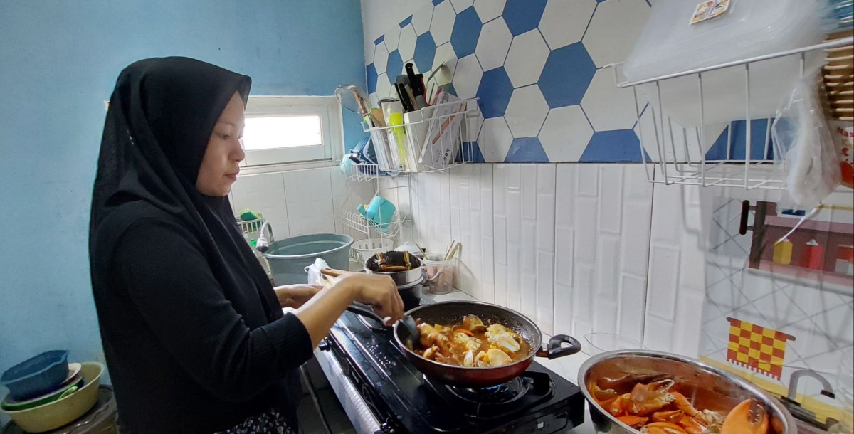 Kepiting Rakyat Bupati, Usaha Seafood Rumahan Raup Omzet Puluhan Juta