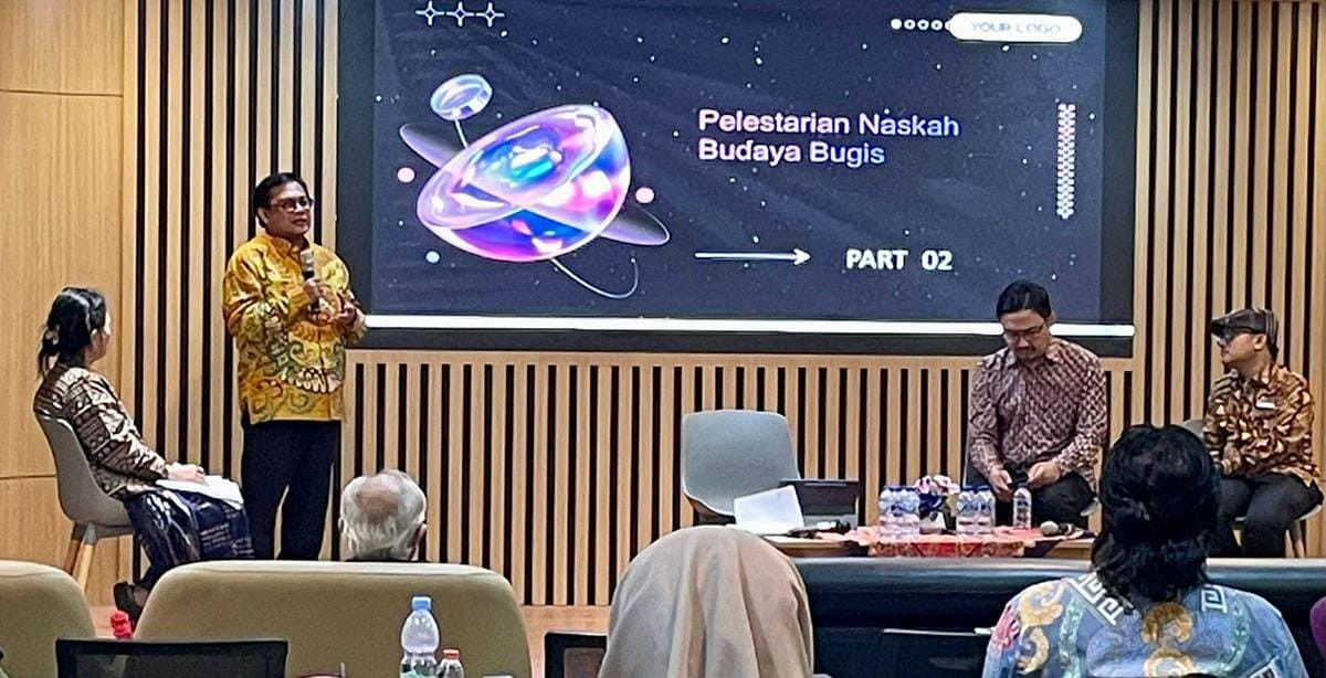 Pemakalah Seminar Internasional, Wakil Rektor II Unismuh Bahas Urgensi Digitalisasi Naskah Kuno Bugis
