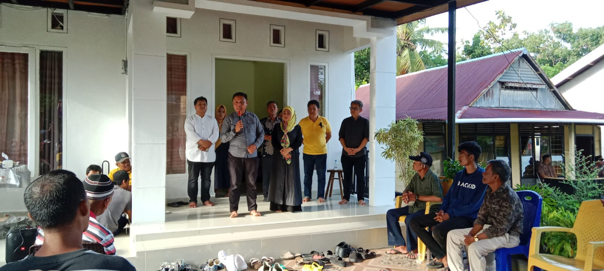 Kunjungi Korban Penggusuran, Irpan - Deswanto Janji Jika Terpilih Akan Selesaikan Masalah PTPN