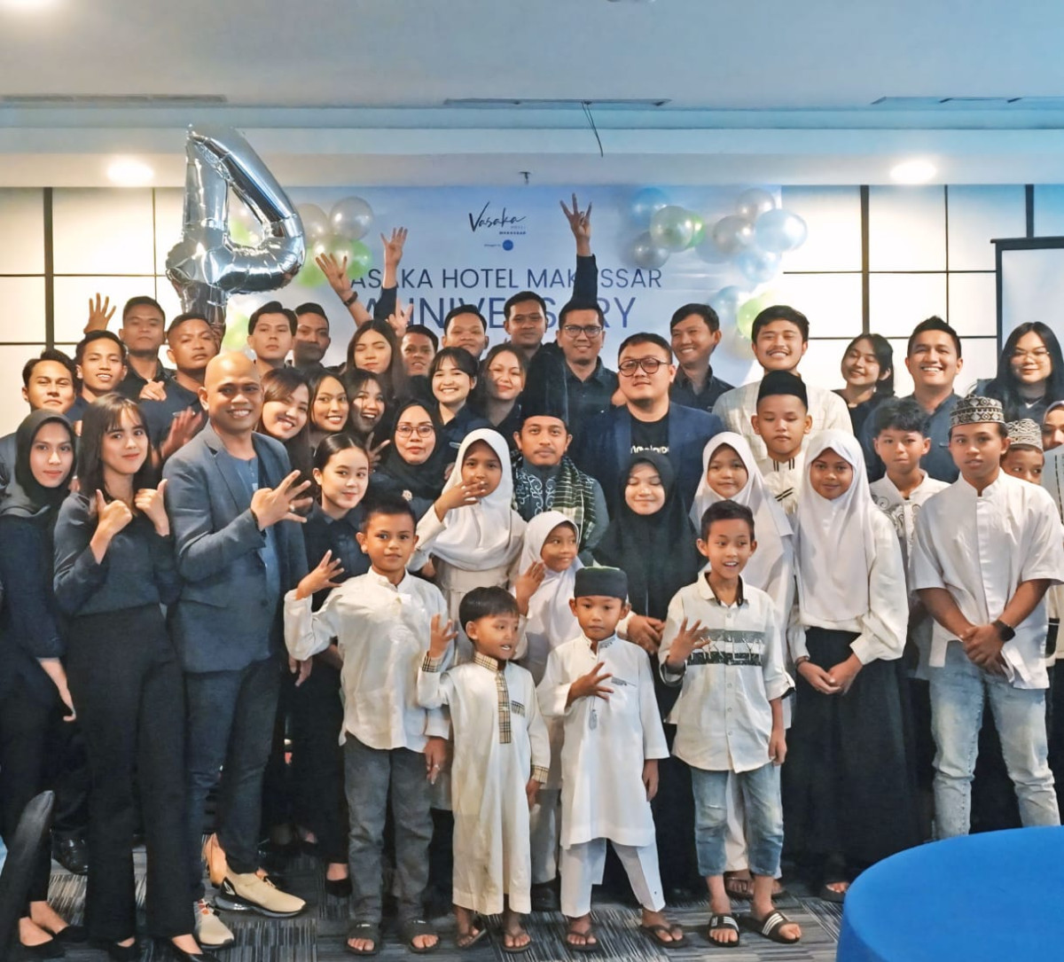 Vasaka Hotel Rayakan Anniversary ke-4 Sekaligus Maulid Nabi Muhammad SAW