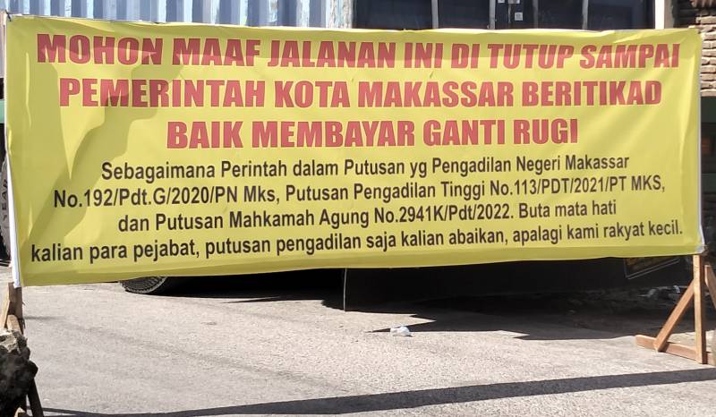 Putusan Pengadilan Ganti Rugi Lahan Warga Akan Dianalisa Bagian Hukum Pemkot Makassar