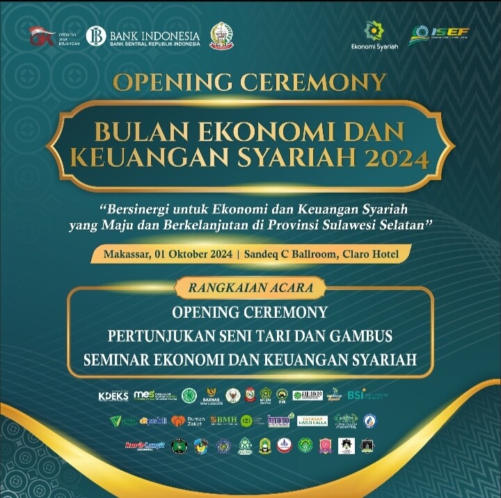 MES Sulawesi Selatan Bakal Resmi Dilantik Besok, Komitmen Majukan Ekonomi Syariah di Sulsel