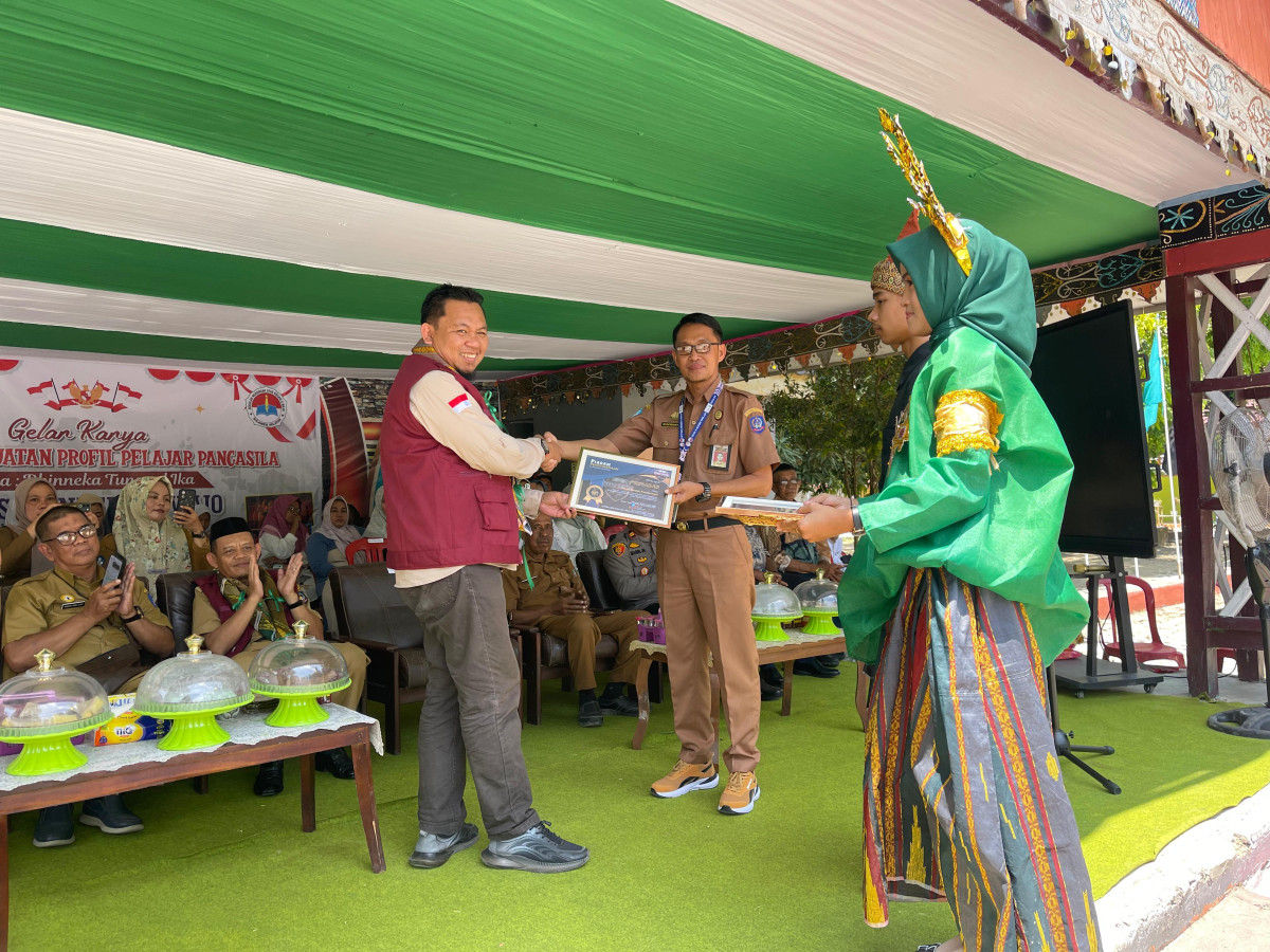 Sukses'ki... UPT SMAN 8 Wajo dan Ekstrakurikuler Pandu Digital Raih Penghargaan dari Satuan Tugas Nasional Pandu Digital JSDI