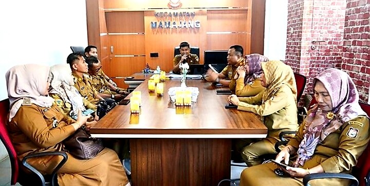 Mamajang Sambut Studi Tiru Kecamatan Palu Selatan