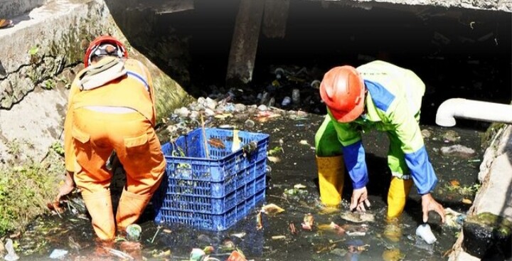 Kecamatan Mamajang Bersih-Bersih Kanal