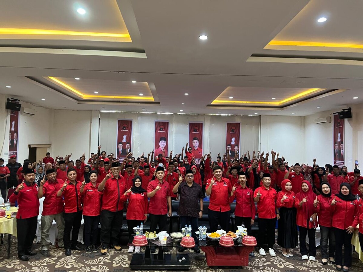 Gelar Rakercabsus, DPC PDI-P Takalar Tancap Gas Menangkan Daeng Manye-Hengky Yasin