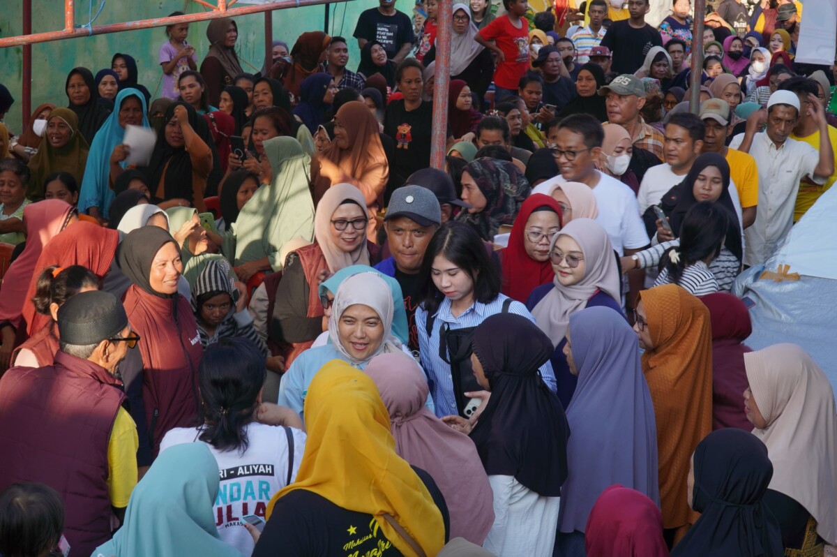 Warga Membludak Sambut Aliyah di Mariso, Tomas: Perhatiannya ke Rakyat Tidak Pernah Main-Main