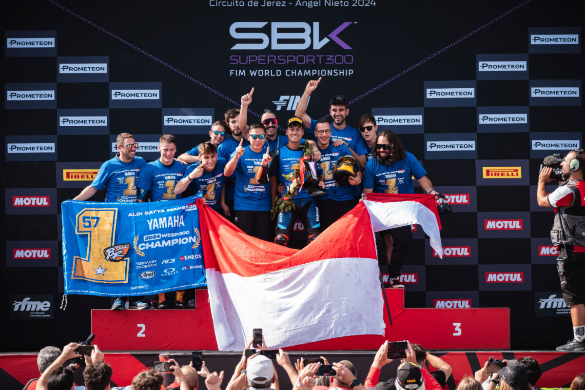 Aldi Satya Mahendra Raih Juara Dunia, Merah Putih Yamaha Semakin di Depan