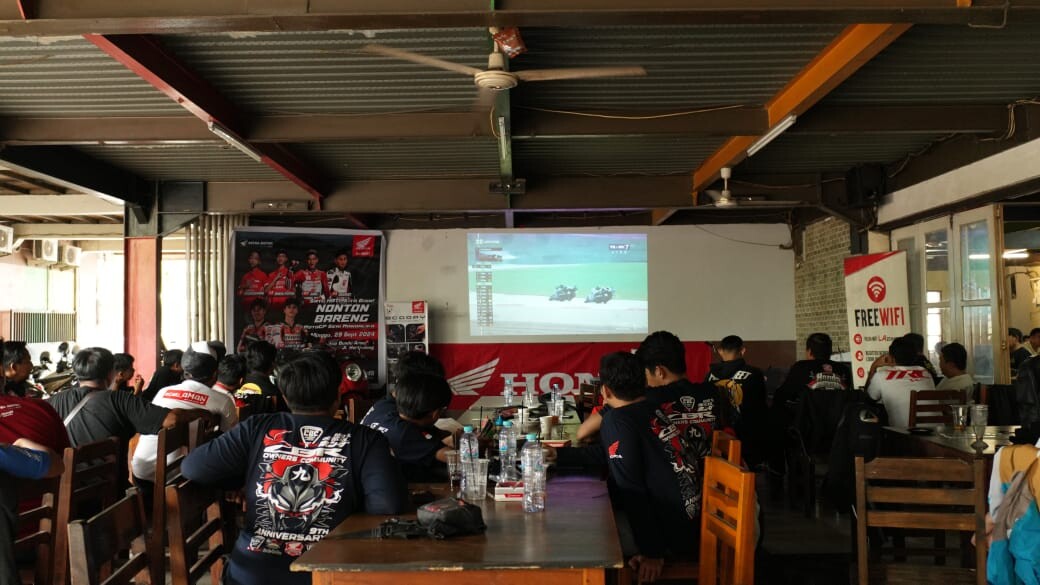 Dukung Pembalap AHM di Mandalika, Asmo Sulsel Gelar Nobar MotoGP 