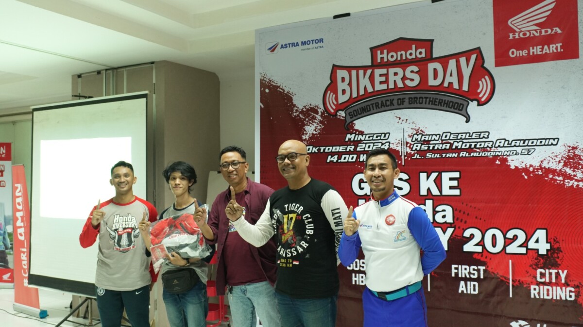 Sisa Lima Hari, Honda Bikers Day Region Sulawesi, Bakal Dihadiri 1.000 Motor PCX