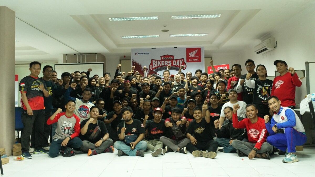 1.000 Motor PCX Bakal Hadiri Honda Bikers Day Region Sulawesi
