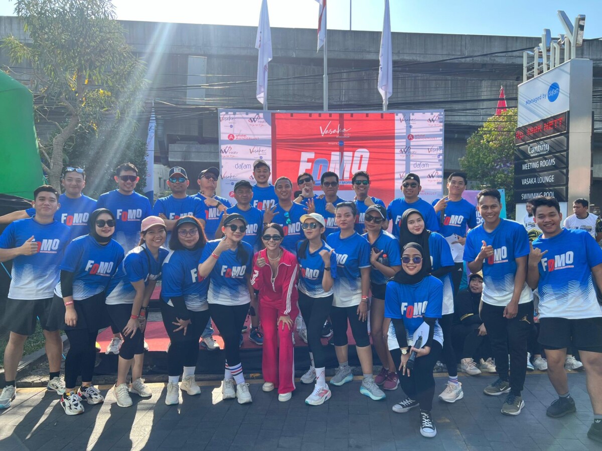 Vasaka Hotel Makassar Rayakan Anniversary  Gelar Fomo (Sunday Morning) Fun Run 5k
