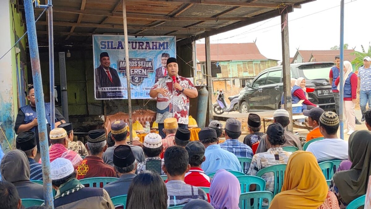 Silaturahmi dengan Masyarakat Pesisir, Chaidir Syam Paparkan Visi Misi