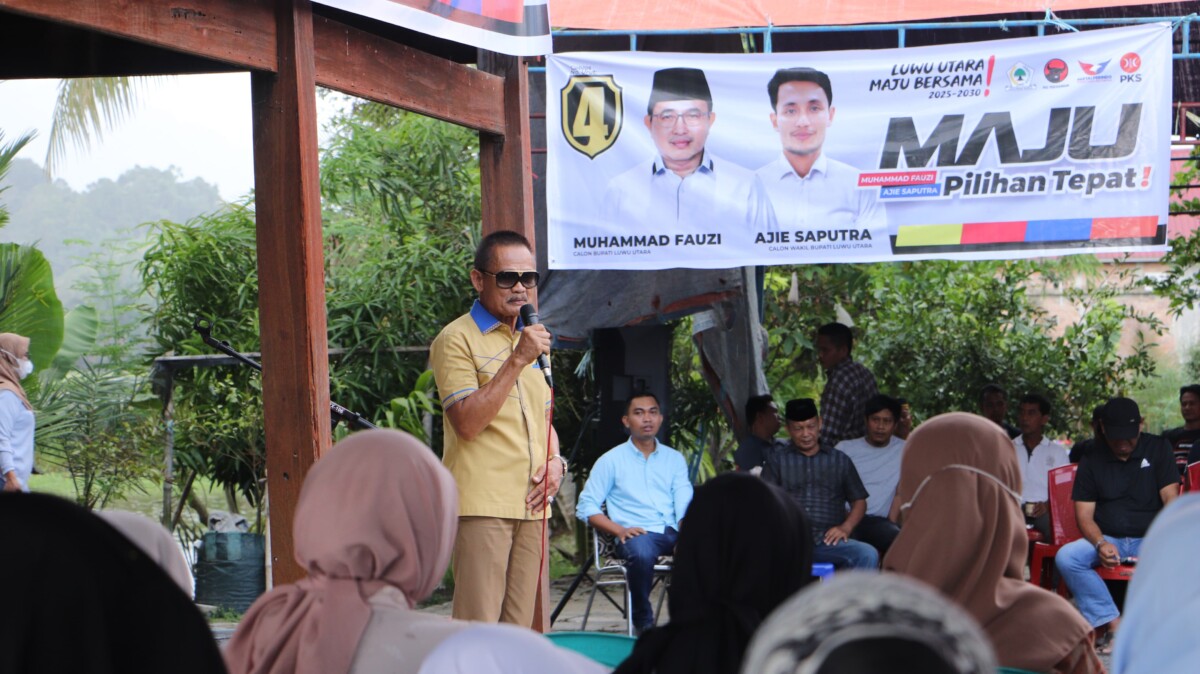 Arifin Junaedi: Kita Sudah Rasakan Kepedulian Muhammad Fauzi di Luwu Utara