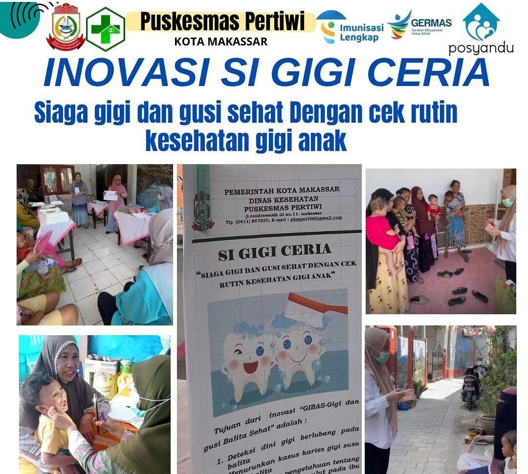Puskesmas Pertiwi Siaga Gigi dan Gusi Sehat 