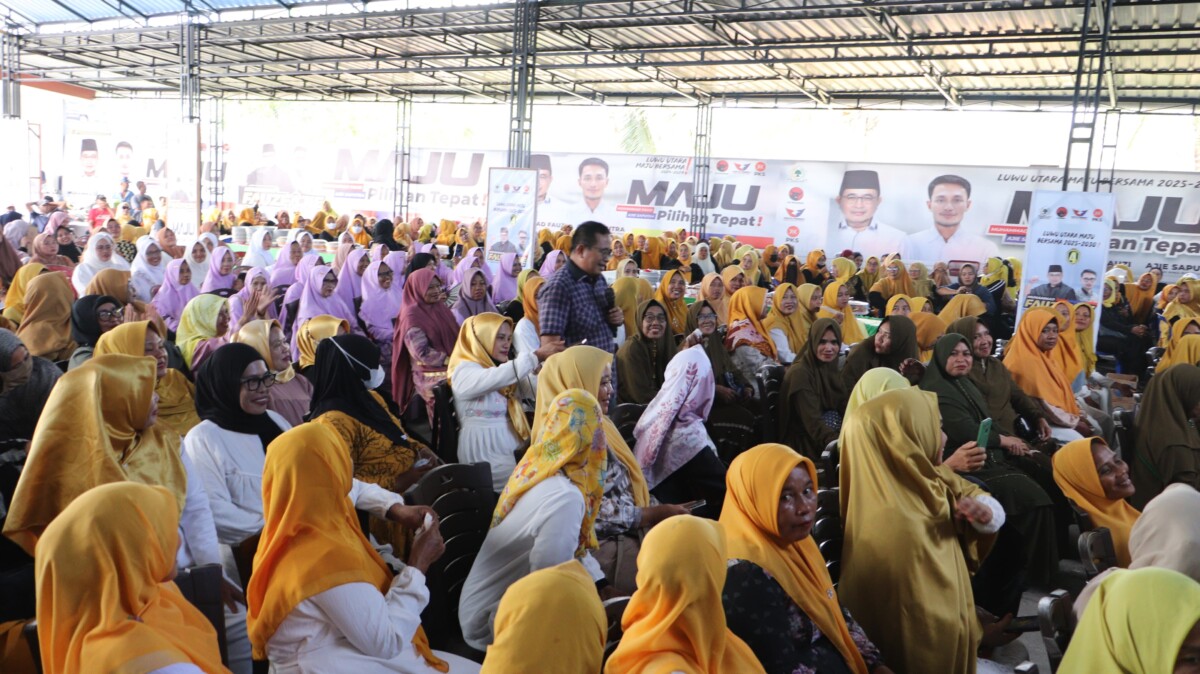 Perempuan MAJU Luwu Utara Konsolidasi Menangkan Muhammad Fauzi-Ajie Saputra