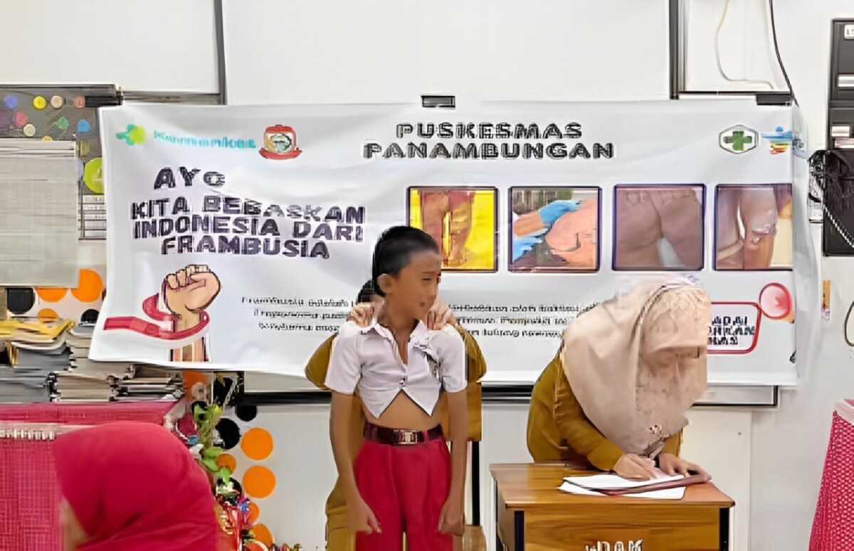 Puskesmas Panambungan Gelar Deteksi Dini Frambusia di SD Rajawali