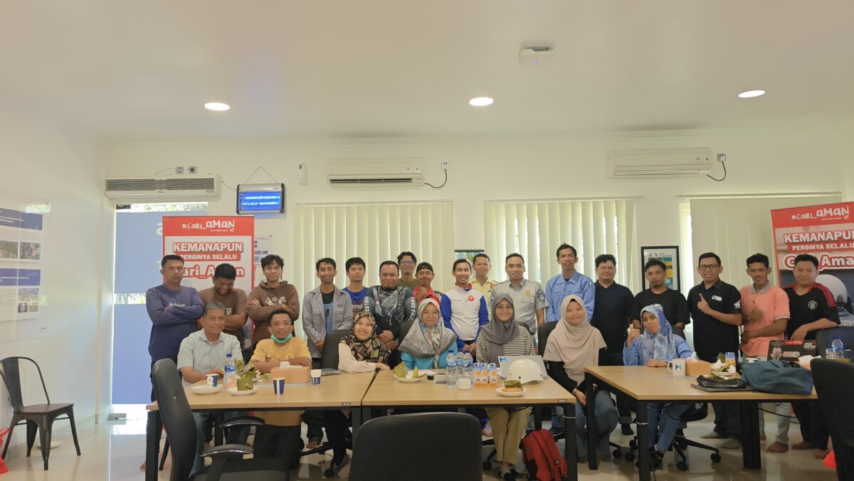 Asmo Sulsel Edukasi Safety Riding Puluhan Karyawan di Pangkep