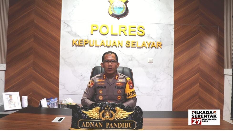 Kapolres Selayar: Pilkada Momentum Masyarakat Tentukan Masa Depan Daerah