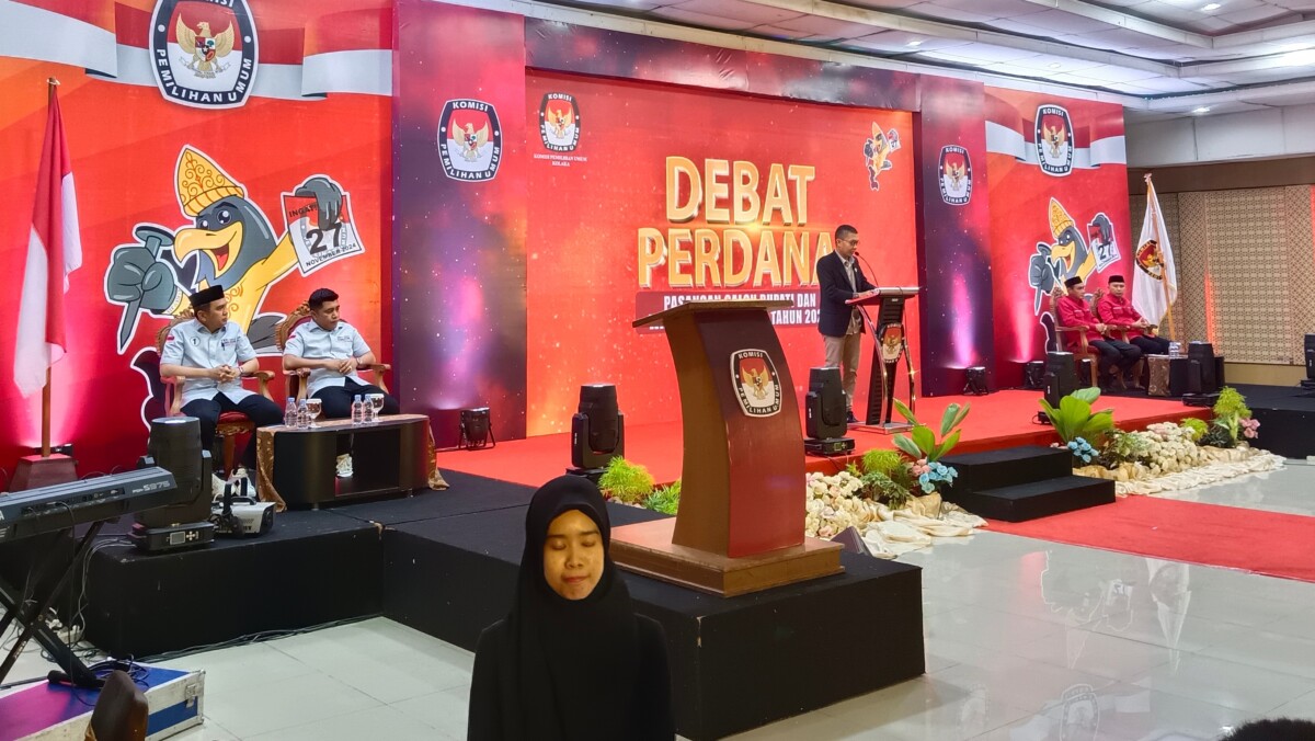 KPU Kolaka Sukses Gelar Debat Kandidat Calon Bupati Wakil Bupati Kolaka