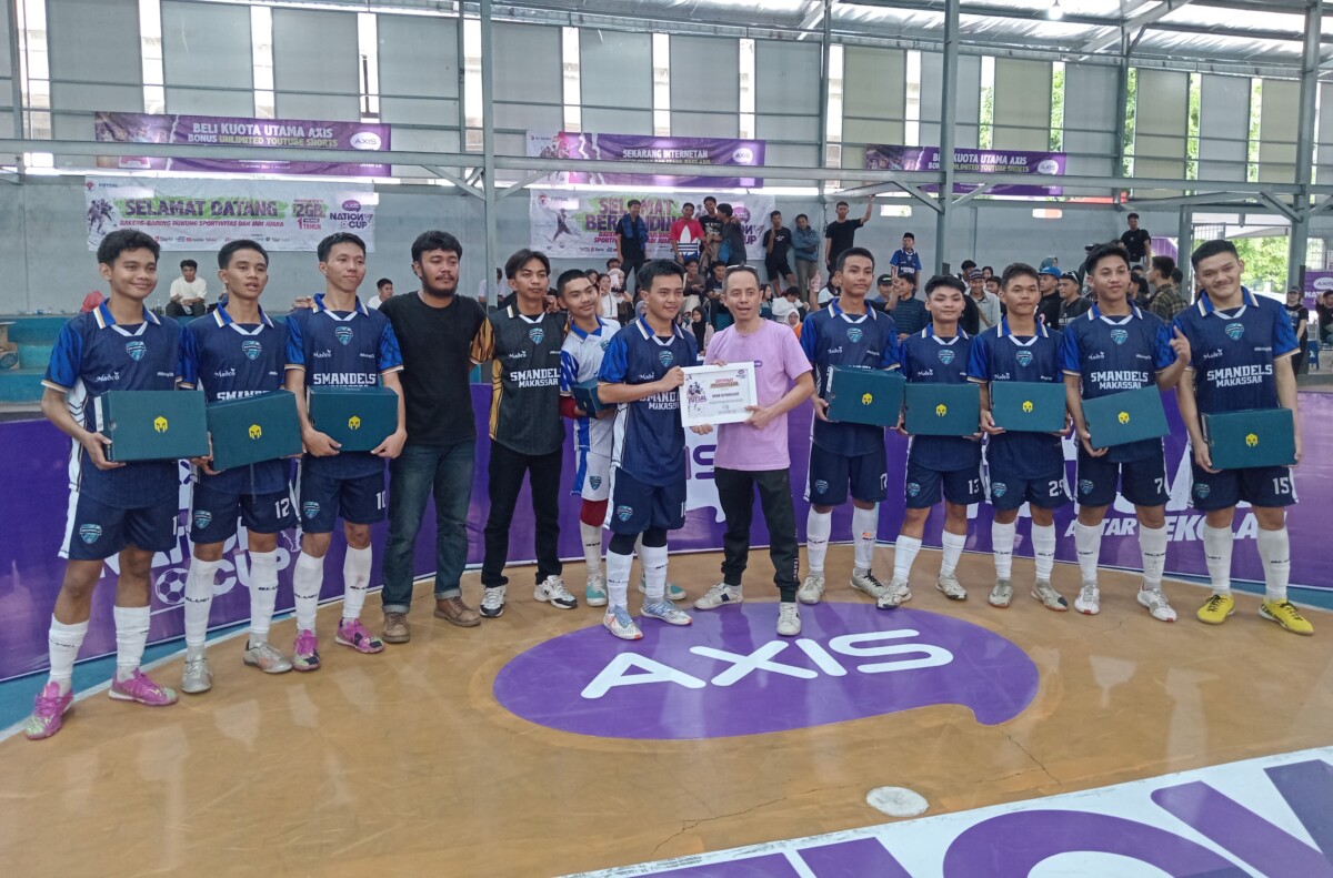 AXIS Nation Cup 2024, SMAN 18 Makassar Melaju ke Grand Final, Sisihkan Tim Futsal Top Sulawesi 
