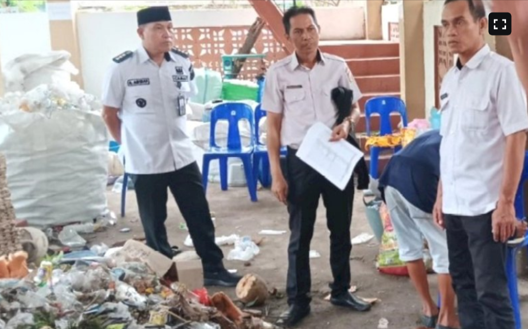 Camat Sangkarrang Pastikan Efektivitas Pengelolaan Sampah