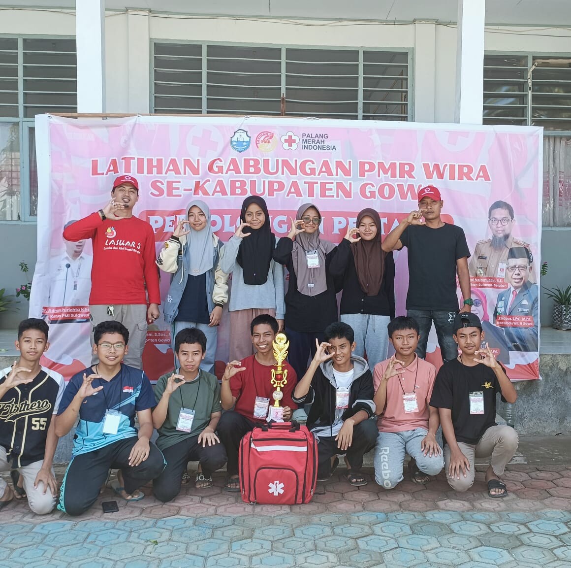 MAN Insan Cendekia Gowa Juara Simulasi Pertolongan Pertama PMR WIRA se Kabupaten Gowa 