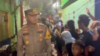 Kapolres Pelabuhan Makassar Pimpin Pengamanan Kunjungan Wapres Gibran di Kecamatan Ujung Tanah