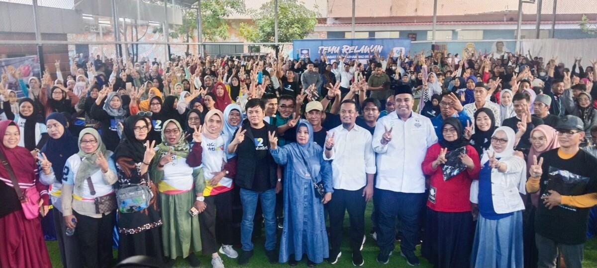 Tim Relawan Andalan Hati dan CSTA Makin Solid Menangkan Nomor 2