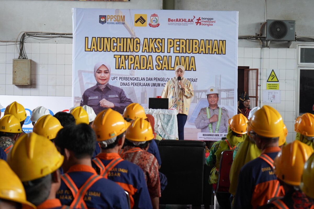 Tingkatkan Standar K3, Dinas PU Luncurkan Program Ta'pada Salama
