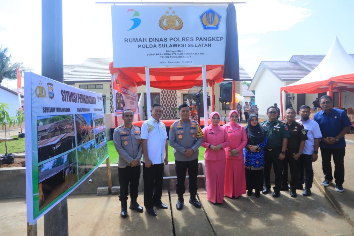 Kapolda Resmikan Aspol Wicaksana Laghawa Polres Pangkep