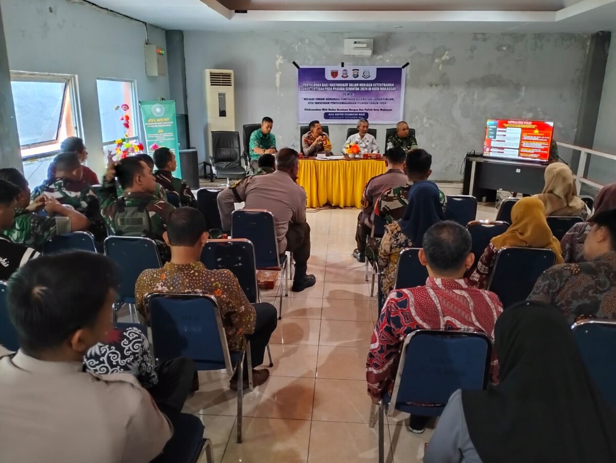 Sukseskan Pilkada Serentak, Kapolsek Wajo Tekankan Jaga Ketertiban dan Tolak Politik Uang 