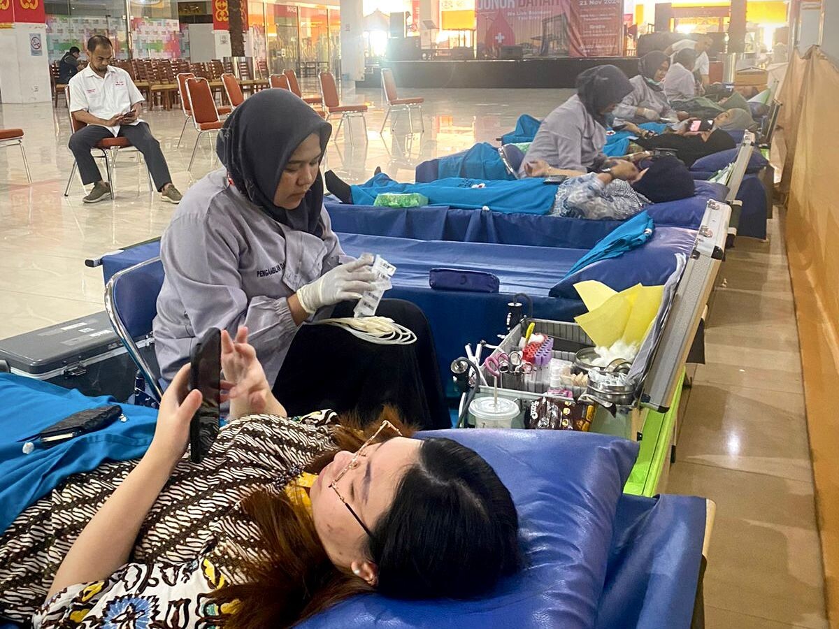 Aksi Donor Darah GMTD Kumpulkan 527 Kantong 
