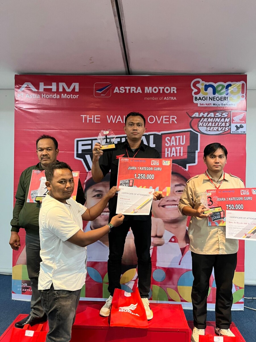 Siswa SMKN Takalar-Guru SMKS Satria Kendari Juara Festival Vokasi Satu Hati Regional 2024