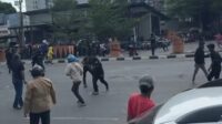Debat Kedua Pilgub Sulsel Diwarnai Bentrok Antar Pendukung Paslon 01 dan 02