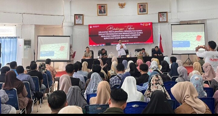Bimtek Sirekap dan Tungsura Untuk KPPS Jelang Pencoblosan