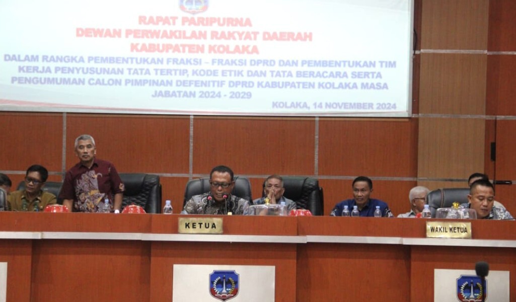 DPRD Kolaka Bentuk Enam Fraksi