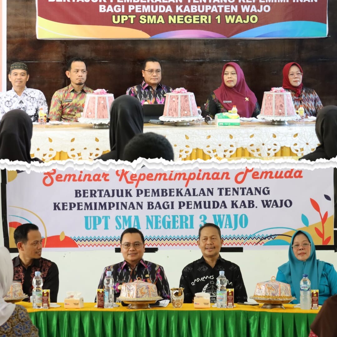 Pj. Bupati Wajo Narasumber di Seminar Kepemimpinan Pemuda