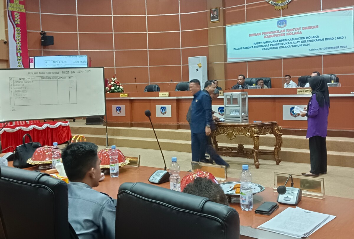 Alat Kelengkapan Dewan Terbentuk Hasil Pembahasan Rapat Paripurna