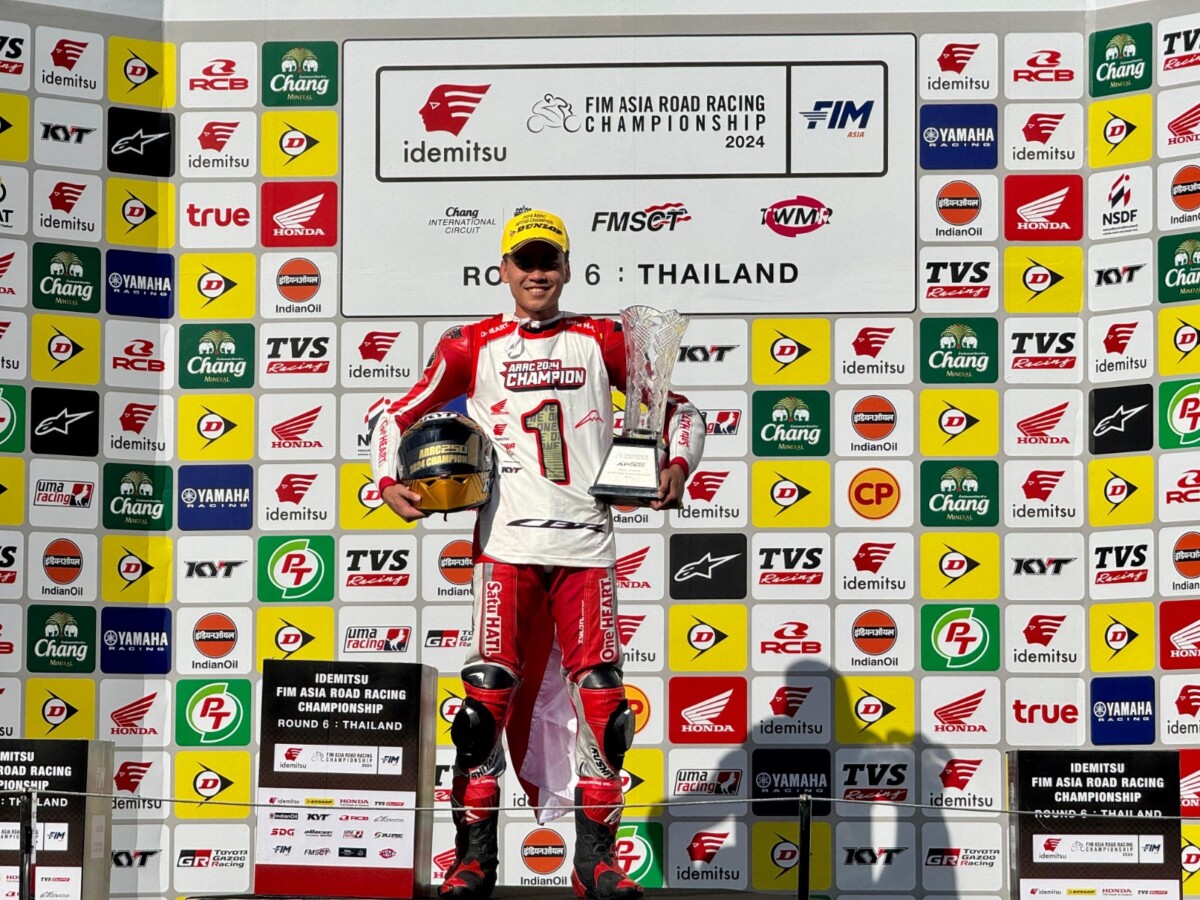CBR250RR Tak Tertandingi, Pembalap Astra Honda Kembali Raih Juara Asia di ARRC 2024
