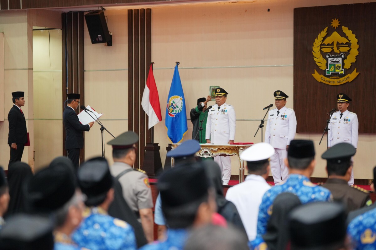 Lantik Tiga Pj Bupati, Pj Gubernur Minta Perkuat Koordinasi hingga ke Pusat